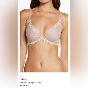 Natori Feathers Underwire antique pink Lace Trimmed Bra